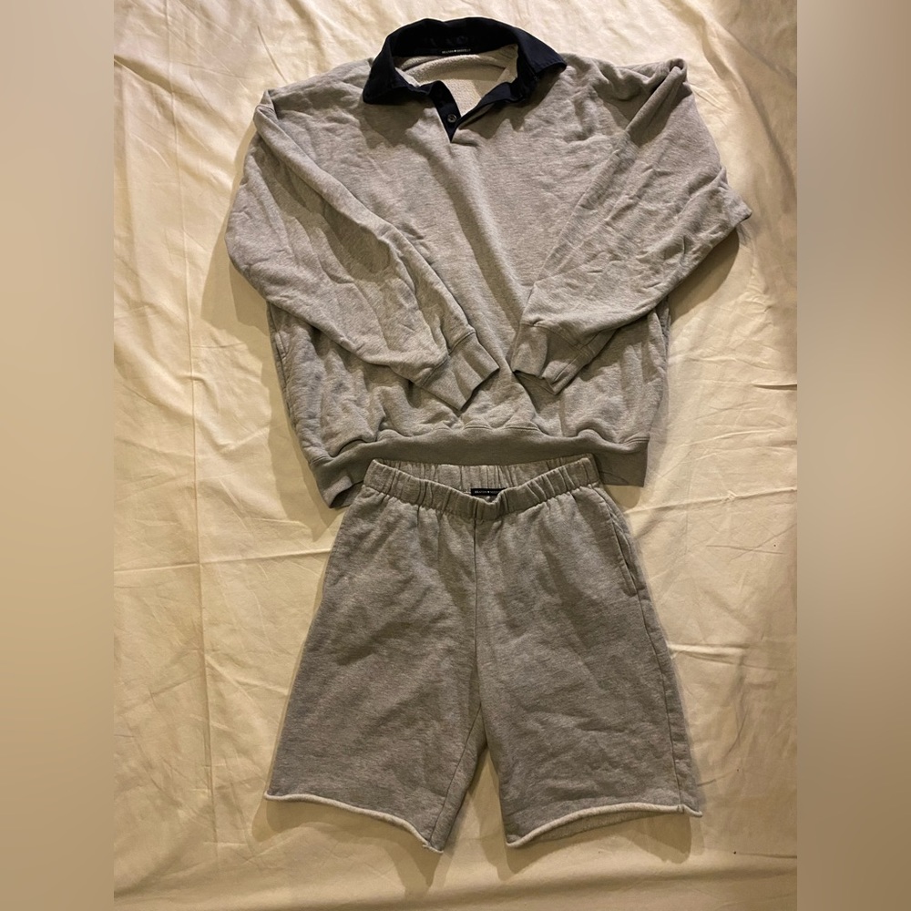Brandy Melville Gray Sweat Set